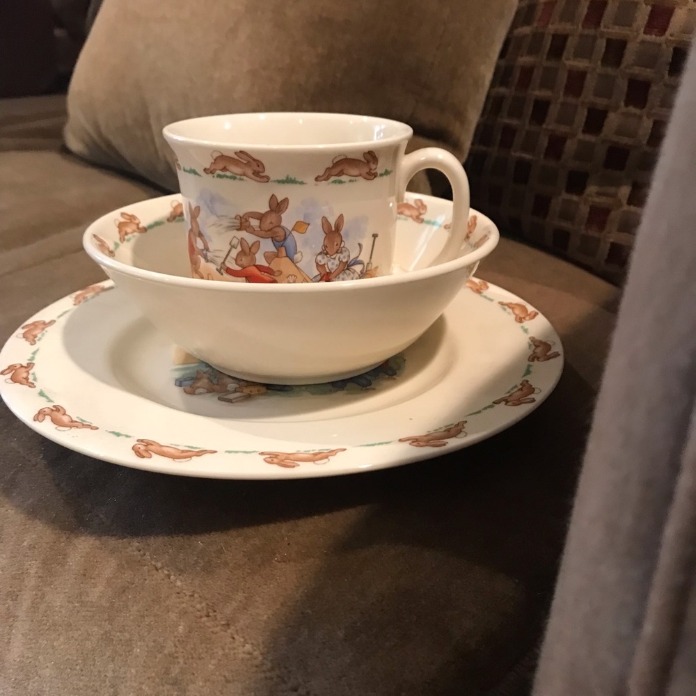 Royal Doulton Bunnykins set